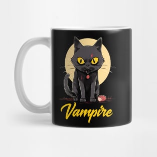 Vampire Cat Mug